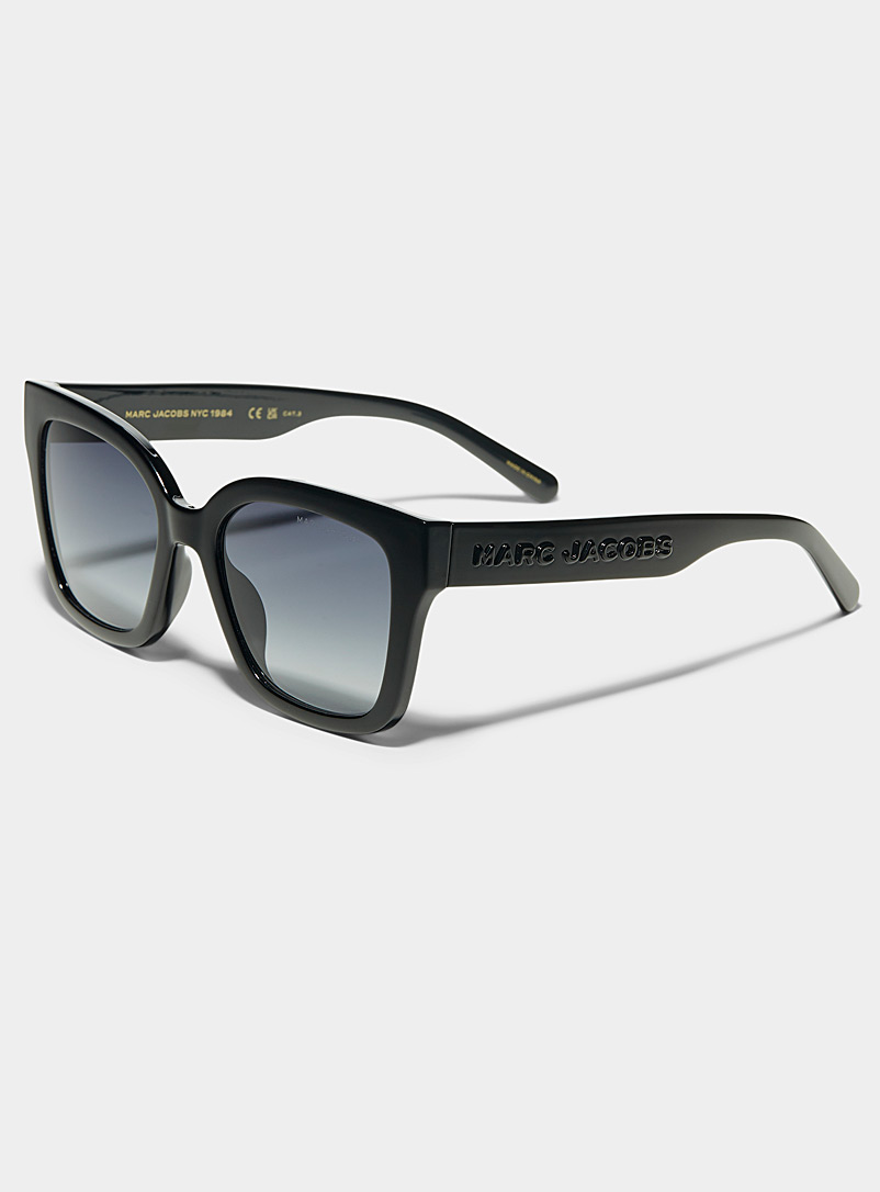 Embossed logo oversized square sunglasses product image 2