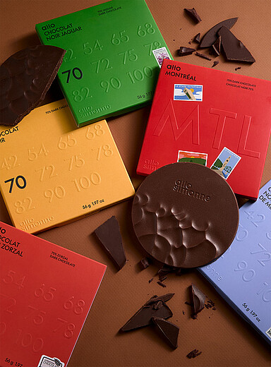 Dark chocolate discovery set 5 bars