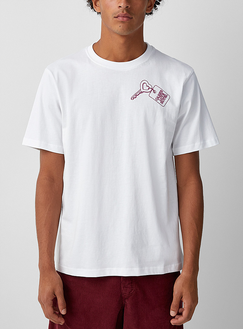 Carne Bollente White Hotel stay T-shirt for men