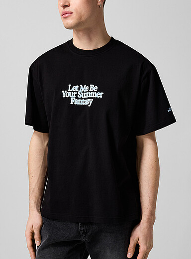 Carne Bollente Black Summer Fantasy Sadao Hasewaga T-shirt for men