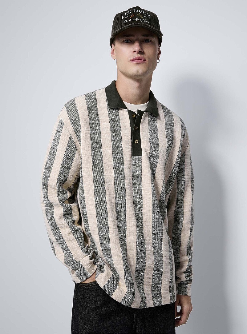 Ensemble Jogging Homme Sweat à Capuche Et Pantalon - Tenue Sport Rayures Jacquard, Coupe Cintrée - 8