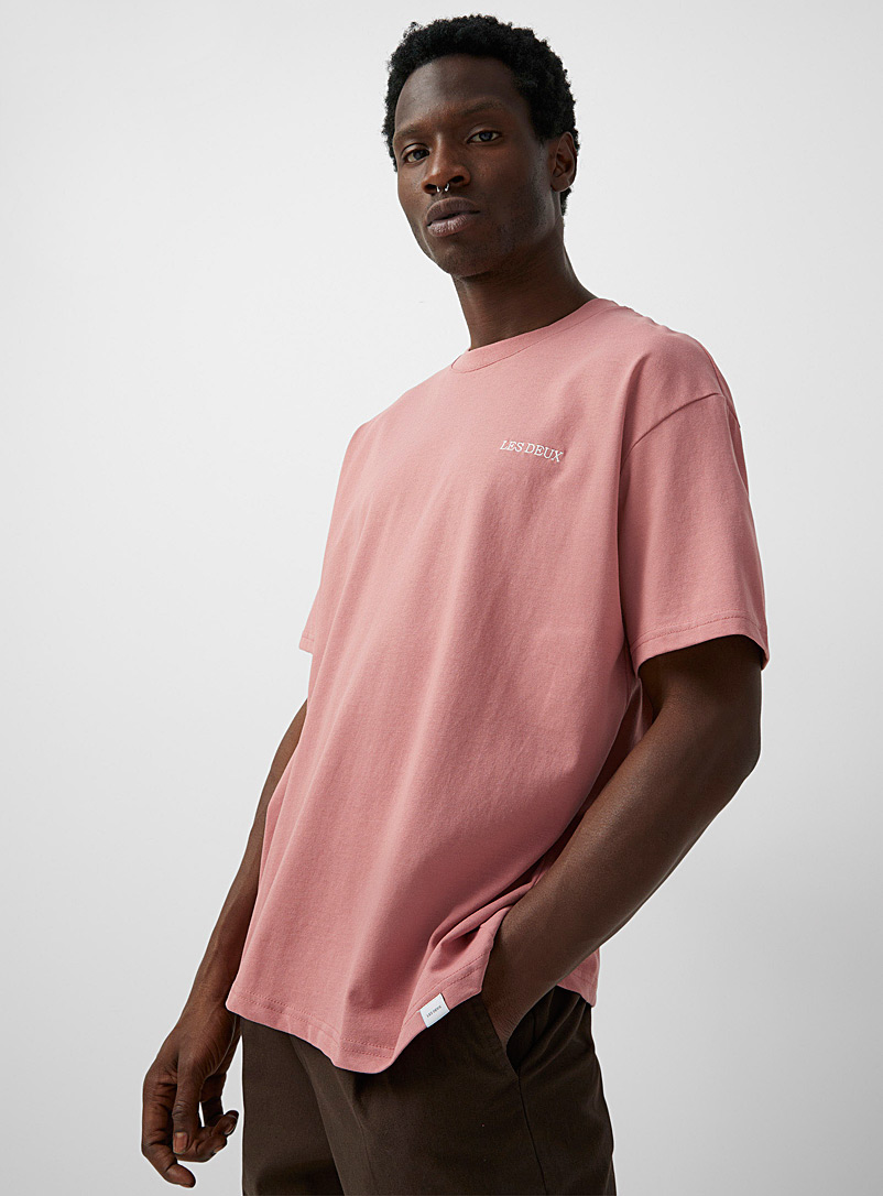 Les Deux Pink Diego T-shirt for men