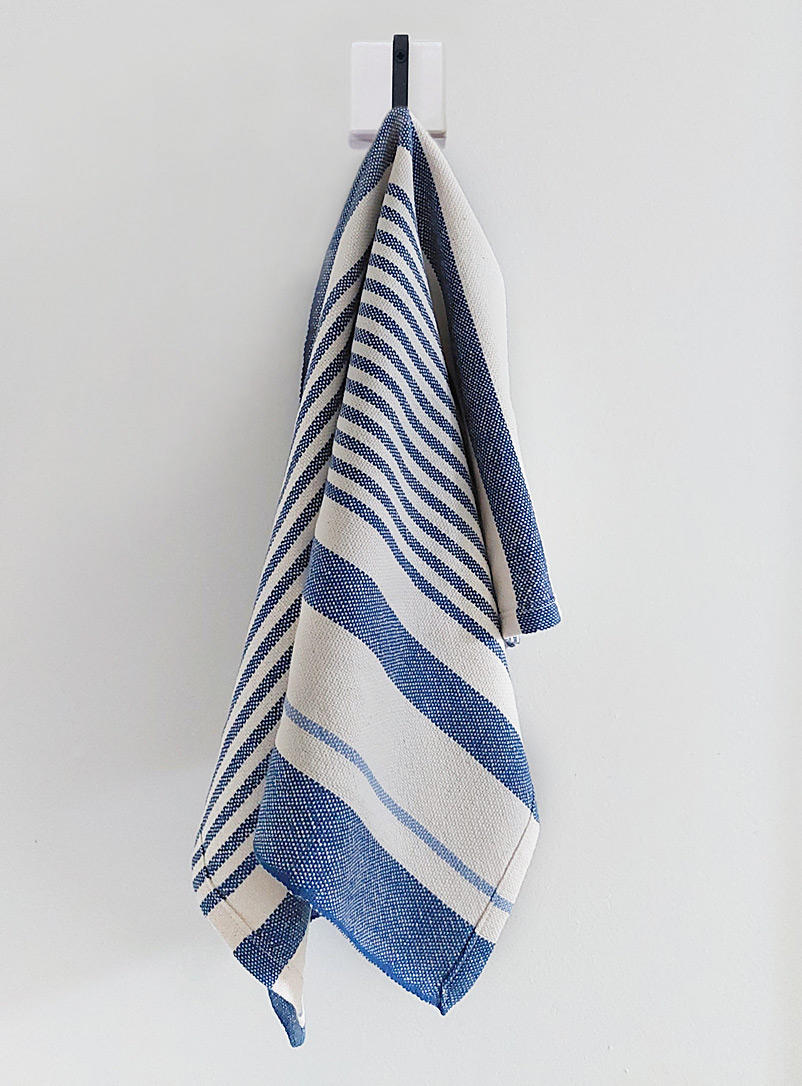 Northside Girls Assorted blue  French stripes tea towel