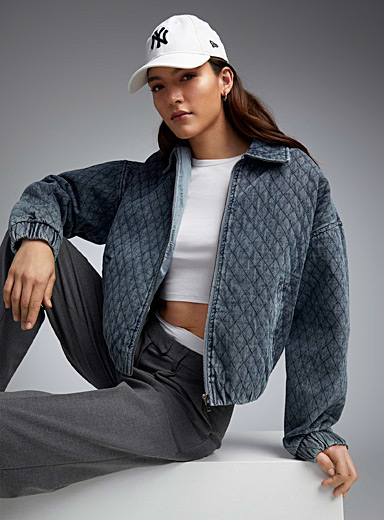 Cropped quilted sleeveless jacket, Only, Women's Quilted and Down Coats  Fall/Winter 2019