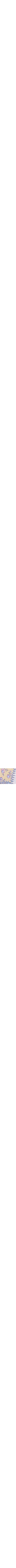 Bleu à motifs