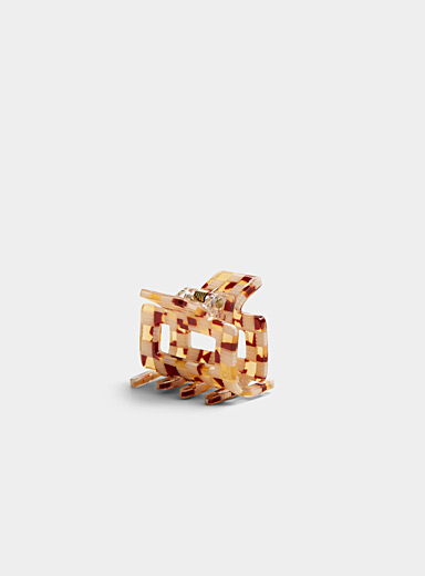 Small checkered clip