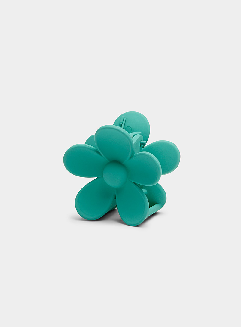 Simons: La minipince fleur colorée Sarcelle-turquoise-aqua pour femme