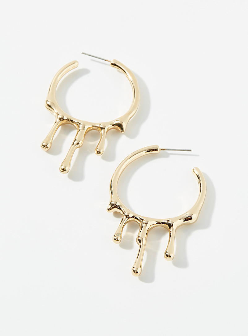 Simons Assorted Dripping hoops for women