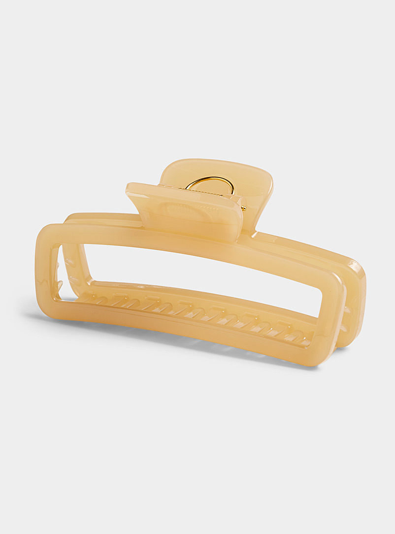 Open rectangular oversized clip | Simons | Shop Barrettes and Hair ...