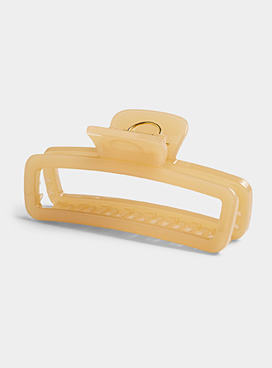 Open rectangular oversized clip