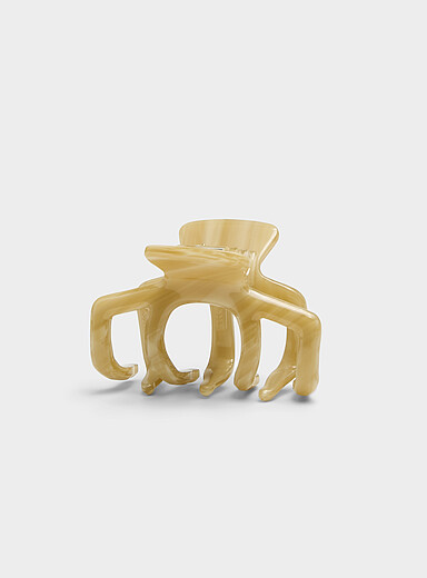 Shiny rounded-tooth clip
