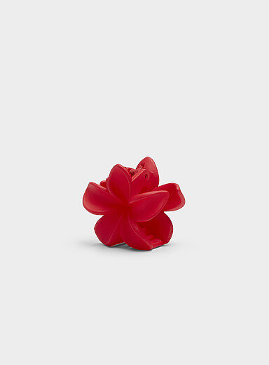 Hawaiian flower small clip