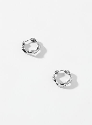 Wavy earrings