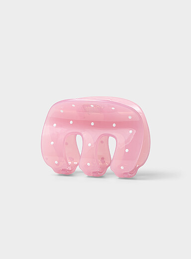 La pince dents arrondies pois