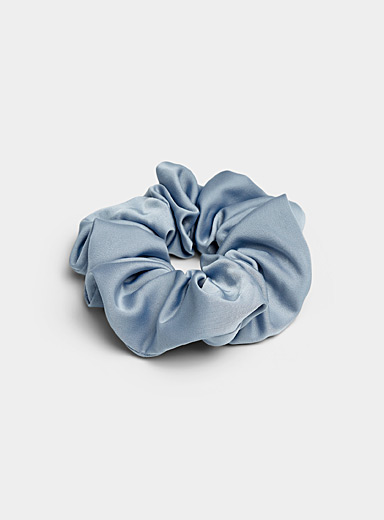 Pastel satiny scrunchie