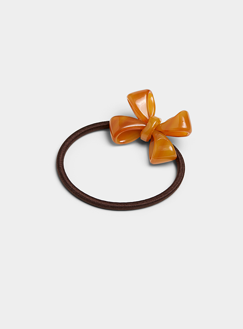 Simons Bronze/Amber Rigid bow elastic for women