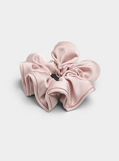 Soft satin large scrunchie