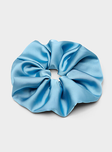 Le grand chouchou satin color&eacute;