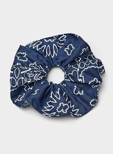 Le grand chouchou motif paisley