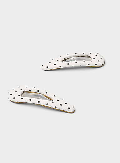 Les barrettes petits pois Ensemble de 2