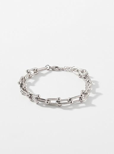 Le bracelet maille en U