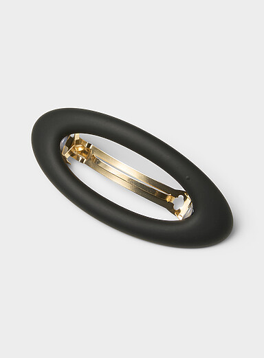 La grande barrette ovale