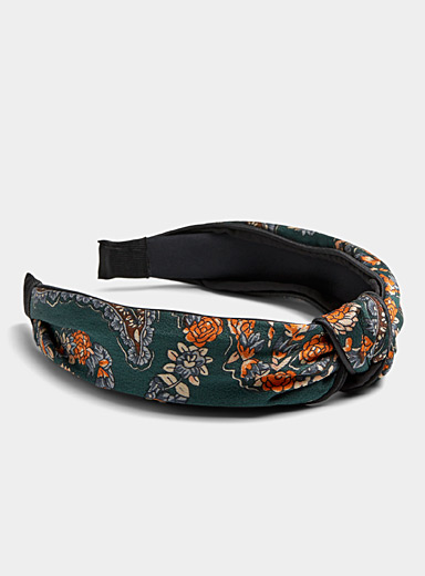 Le serre-t&ecirc;te nou&eacute; floraison automnale