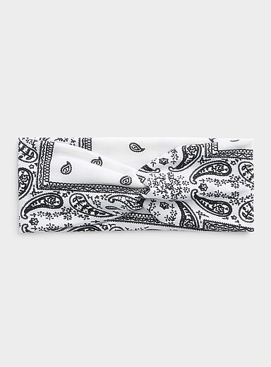 Paisley headband