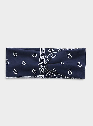 Paisley headband