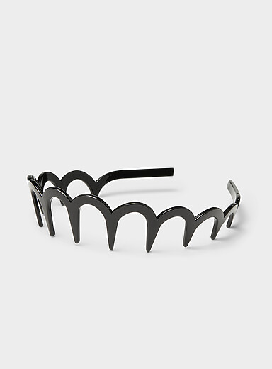 Long-toothed headband