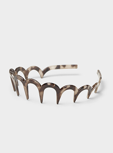 Long-toothed headband