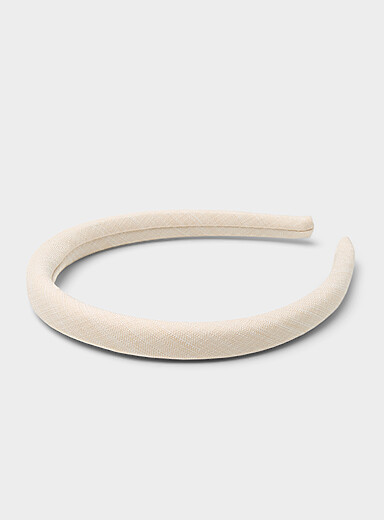 Le serre-t&ecirc;te effet twill