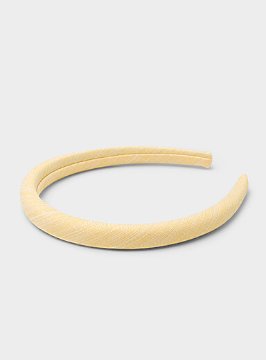 Le serre-t&ecirc;te effet twill