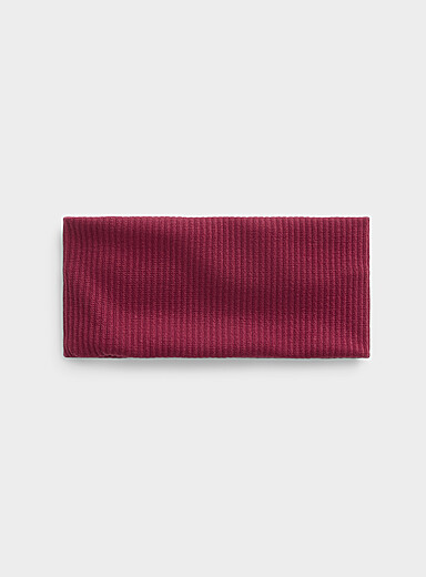 Thin groove headband