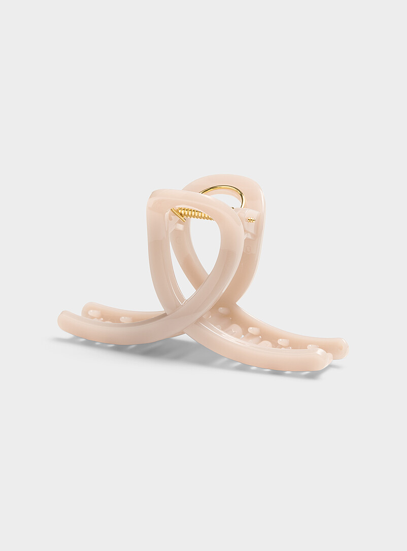Large twisted-look monochrome clip product image (primary)