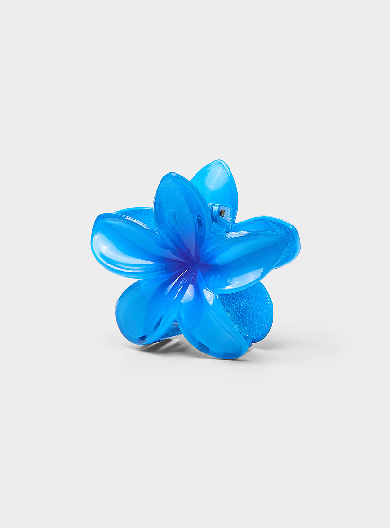 Large Hawaiian flower clip product image (primary)