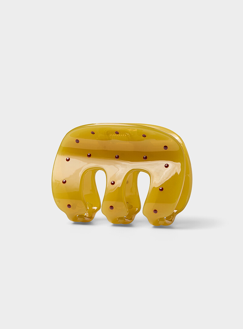Dotted Rounded-Tooth Clip