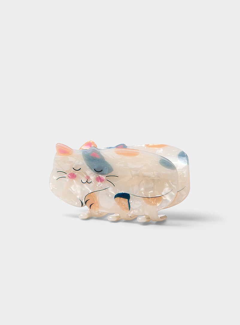 Sleeping cat small clip product image (primary)