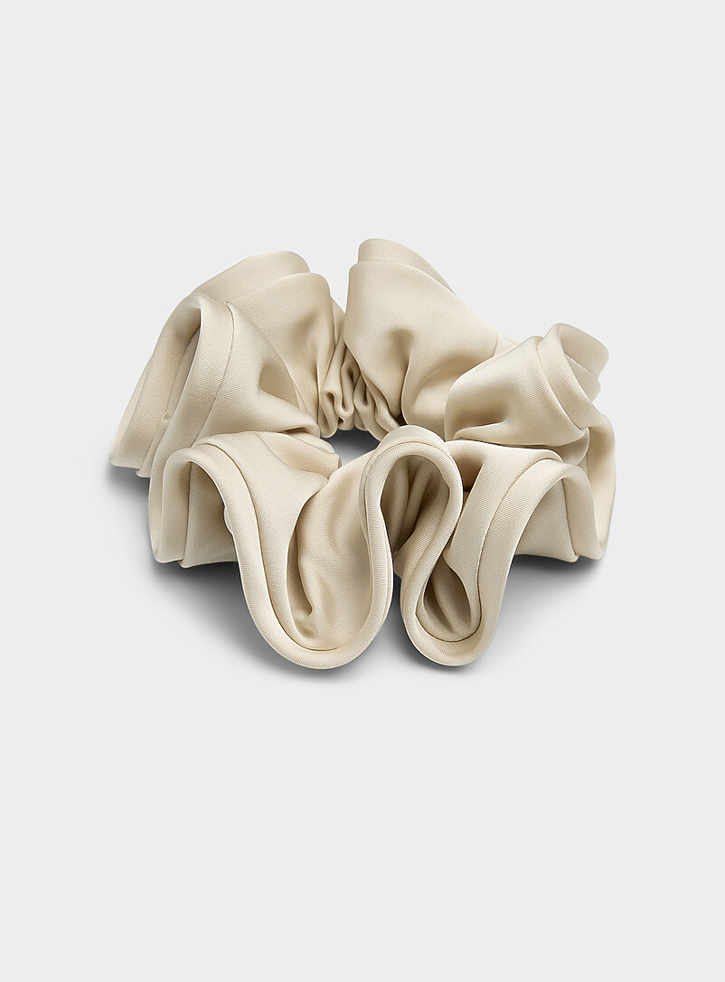 Soft satin large scrunchie product image (primary)