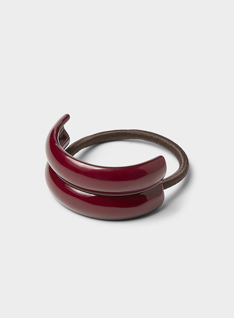 Double-look dome elastic product image (primary)