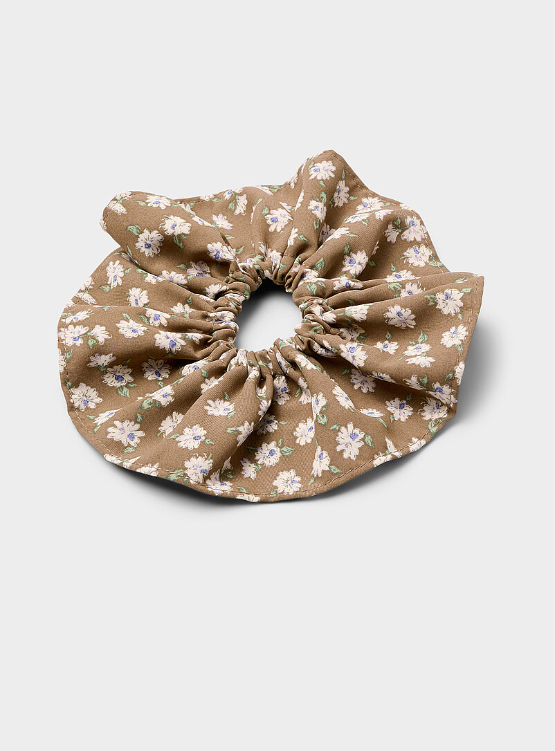 Charming flower large scrunchie product image (primary)