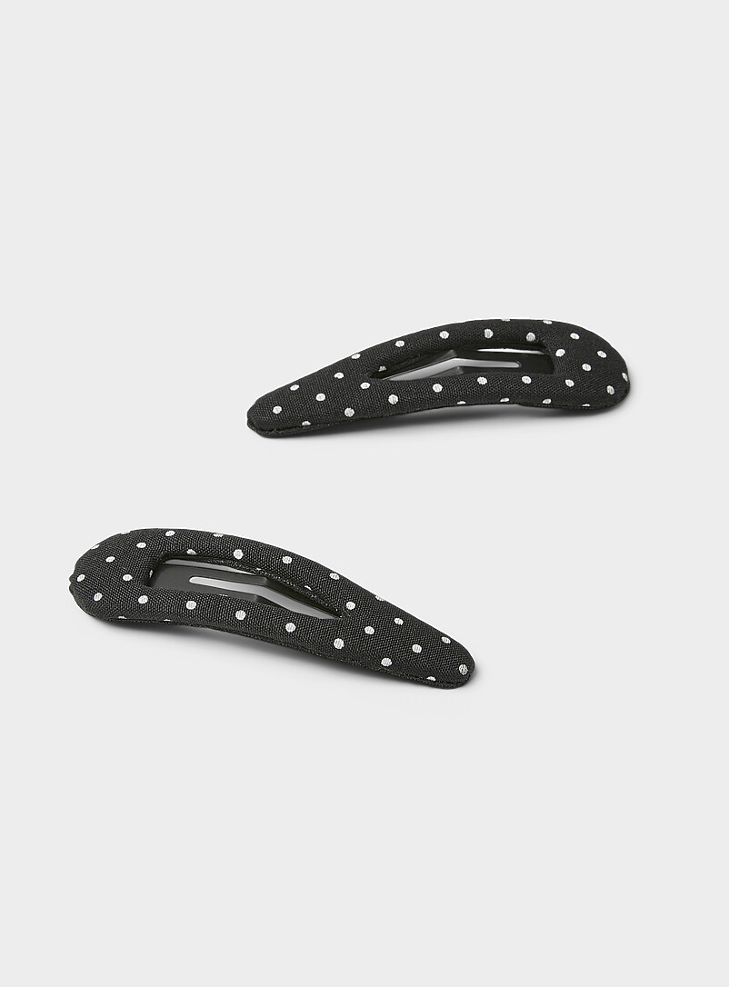 Pin-dot barrettes Set of 2 product image (primary)