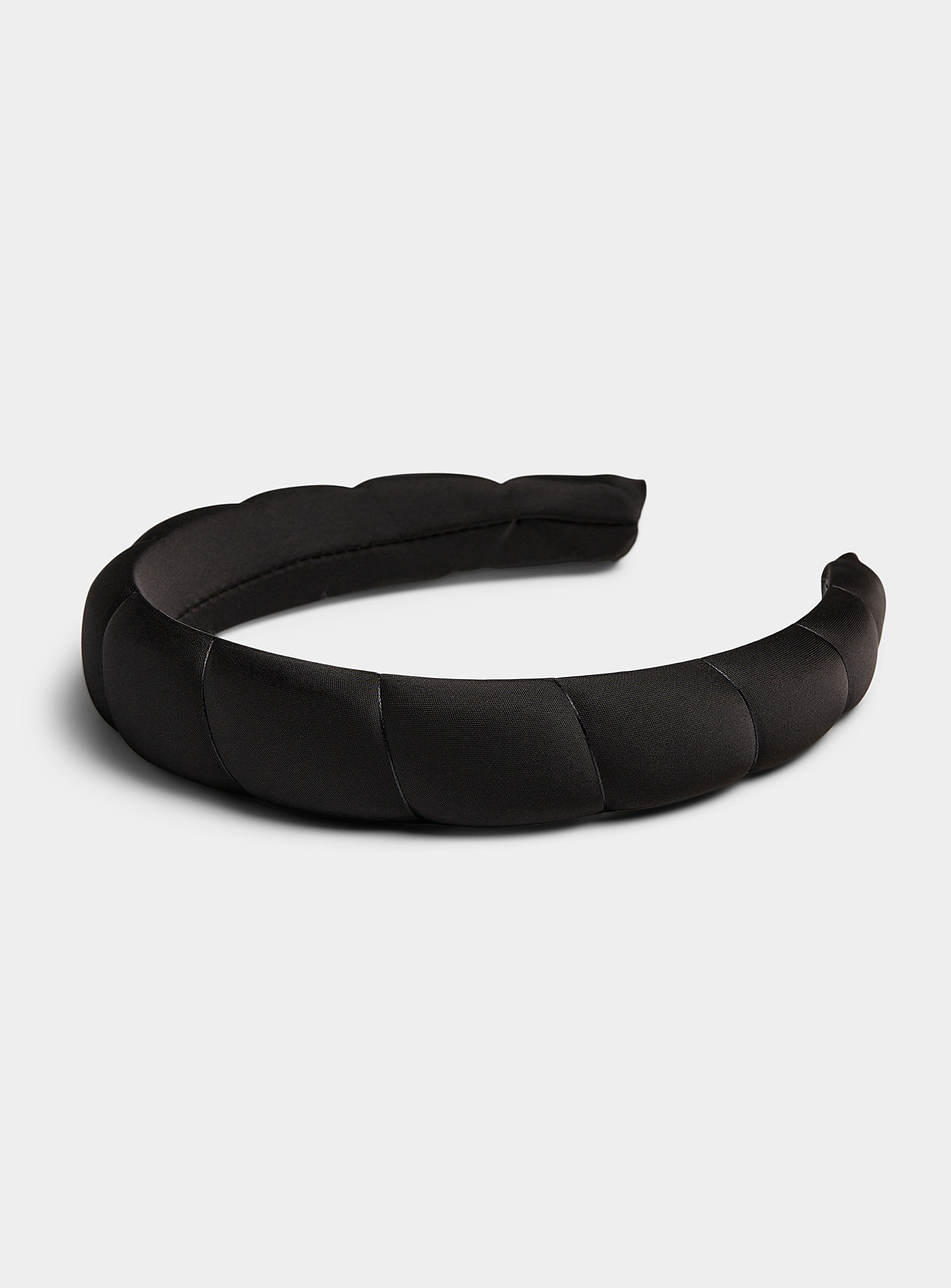 Simons - Women's Padded black headband
