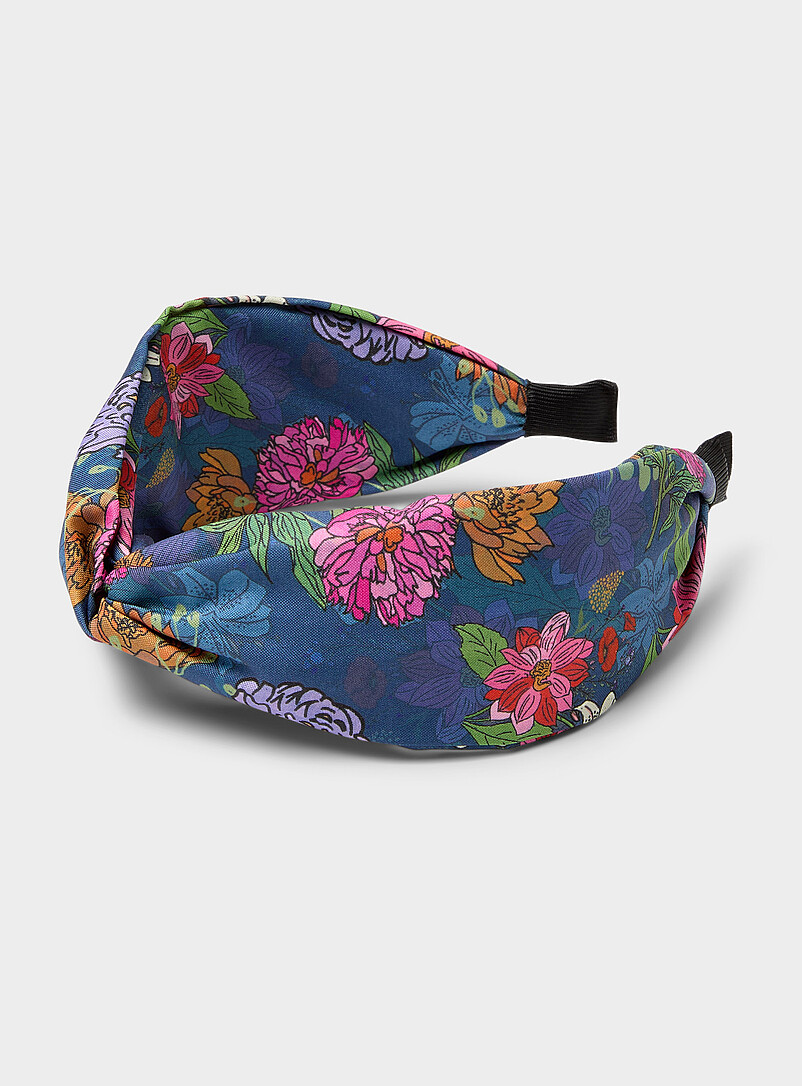 Pretty flower interlaced headband product image (primary)
