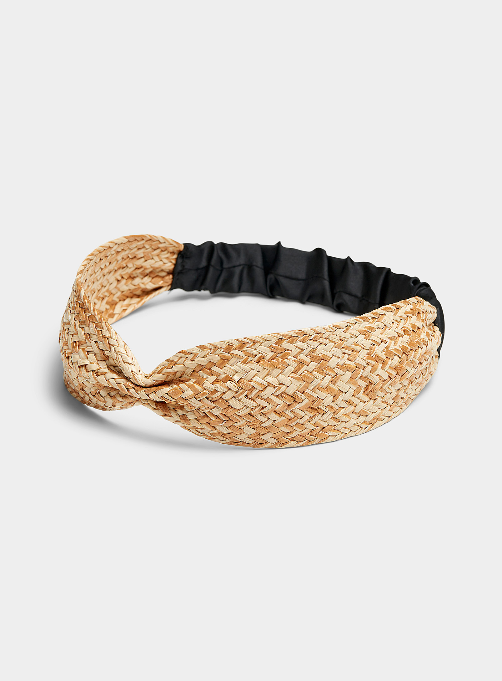 Simons - Women's Two-tone braided headband