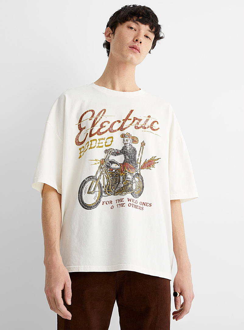Other: Le t-shirt Electric Rodeo Zeppelin Blanc pour homme