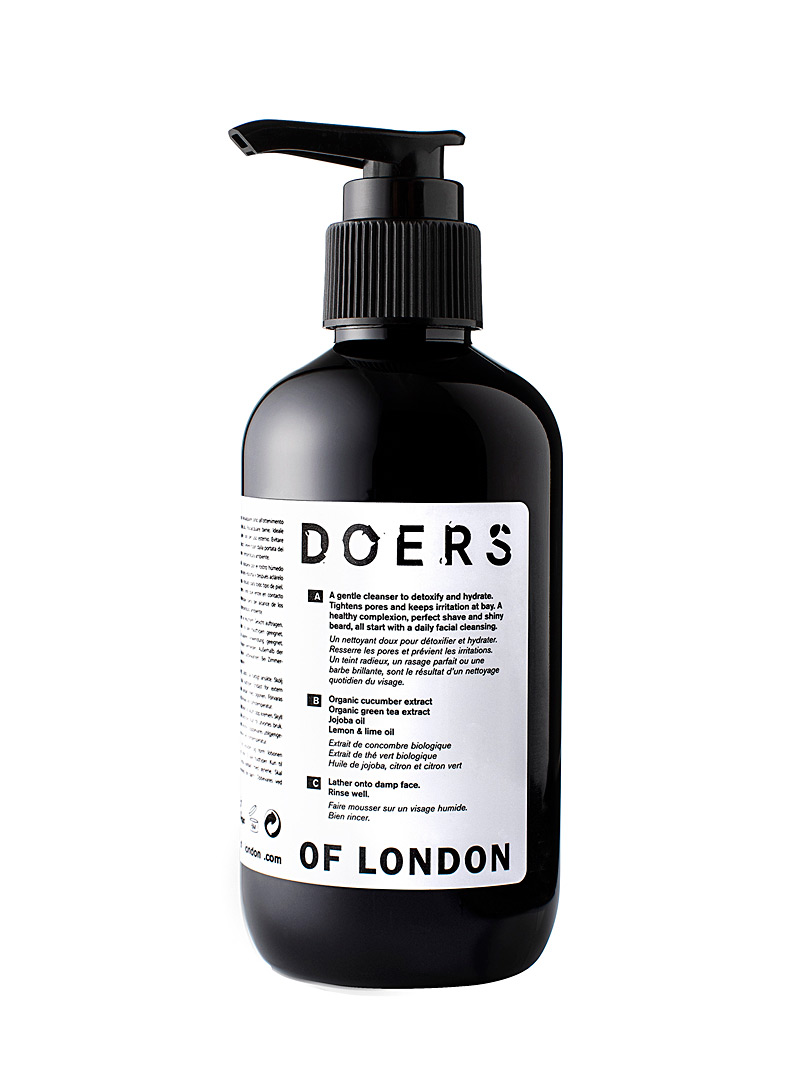 Doers of London: Le nettoyant pour le visage Wipe Your Slate Clean Blanc pour homme