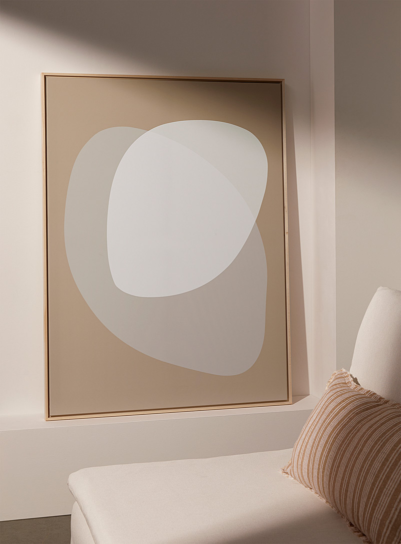 Simons Maison x OLEKA CANVAS Assorted beige  Translucence art print 4 sizes available