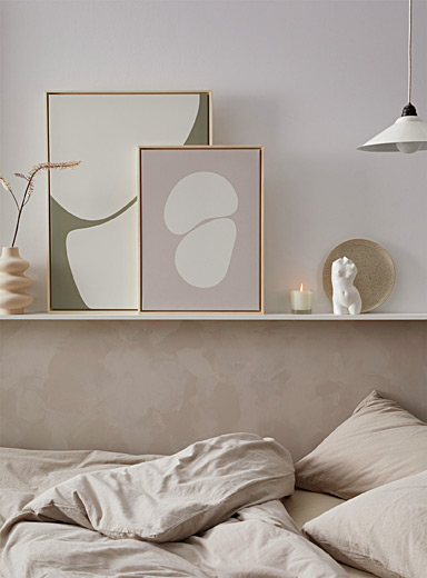 Simons Maison x OLEKA CANVAS: La toile empreinte Voir nos formats offerts Brun