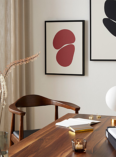 Simons Maison x OLEKA CANVAS: La toile empreinte Voir nos formats offerts Brun